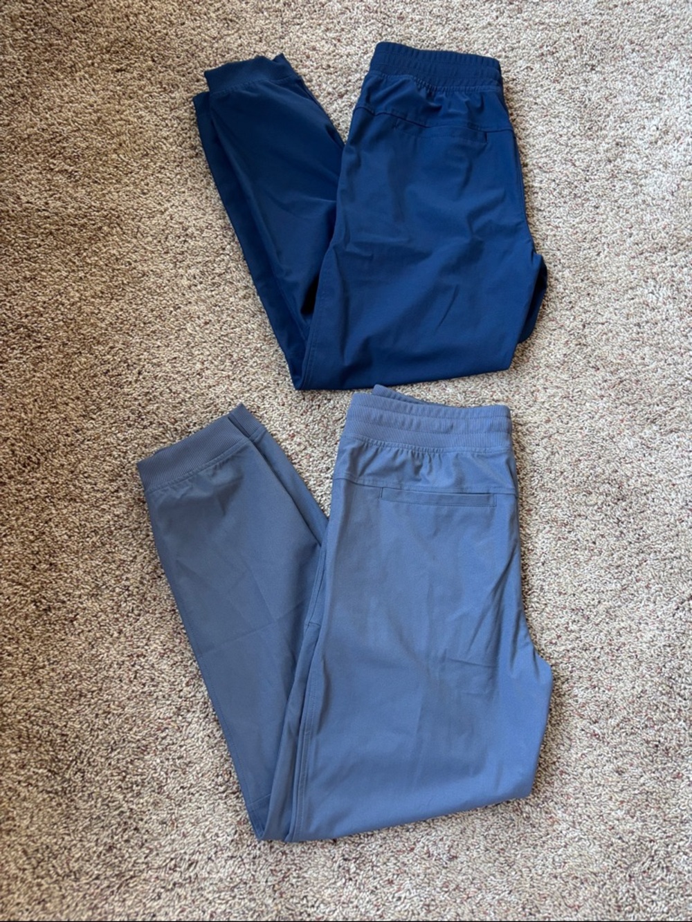 Boys Elastic Waist Performance Pants - Navy & Slate